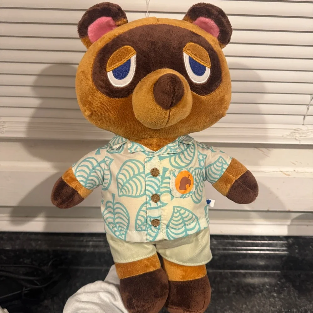Build A Bear Animal Crossing New Horizons Tom Nook Stuffed Plush Toy Nintendo - Picture 1 of 10